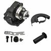 Brushless Motor Front Head Assembly for 100mm Angle Grinder Complete Housing with Wheel Guard Handle Metal Plastic Mix