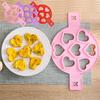 1PC Nonstick Pancake Maker Mould Silicone Omelette Ring  Tool Home Kitchen