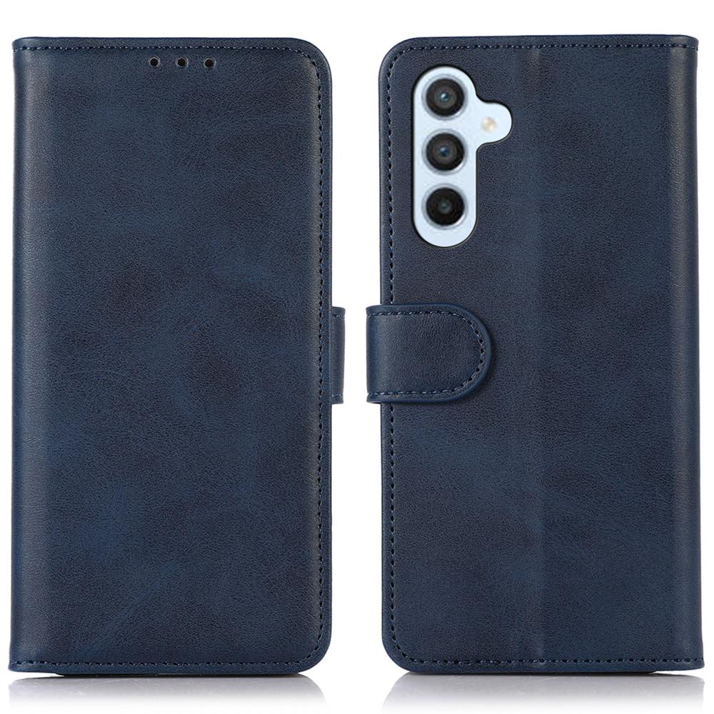 Etui dla Samsung Galaxy A36 5G Skórzane etui portfelowe z teksturą skóry bydlęcej ze stojakiem