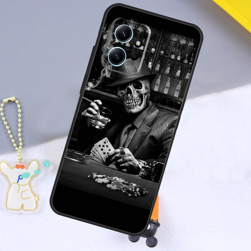 

Poker Playing Cards Case For Xiaomi Redmi Note 14 13 9 10 11 12 15 Pro Plus Cover For Redmi 15 C 13C 12C 10C 14C Redmi Note 10 4G