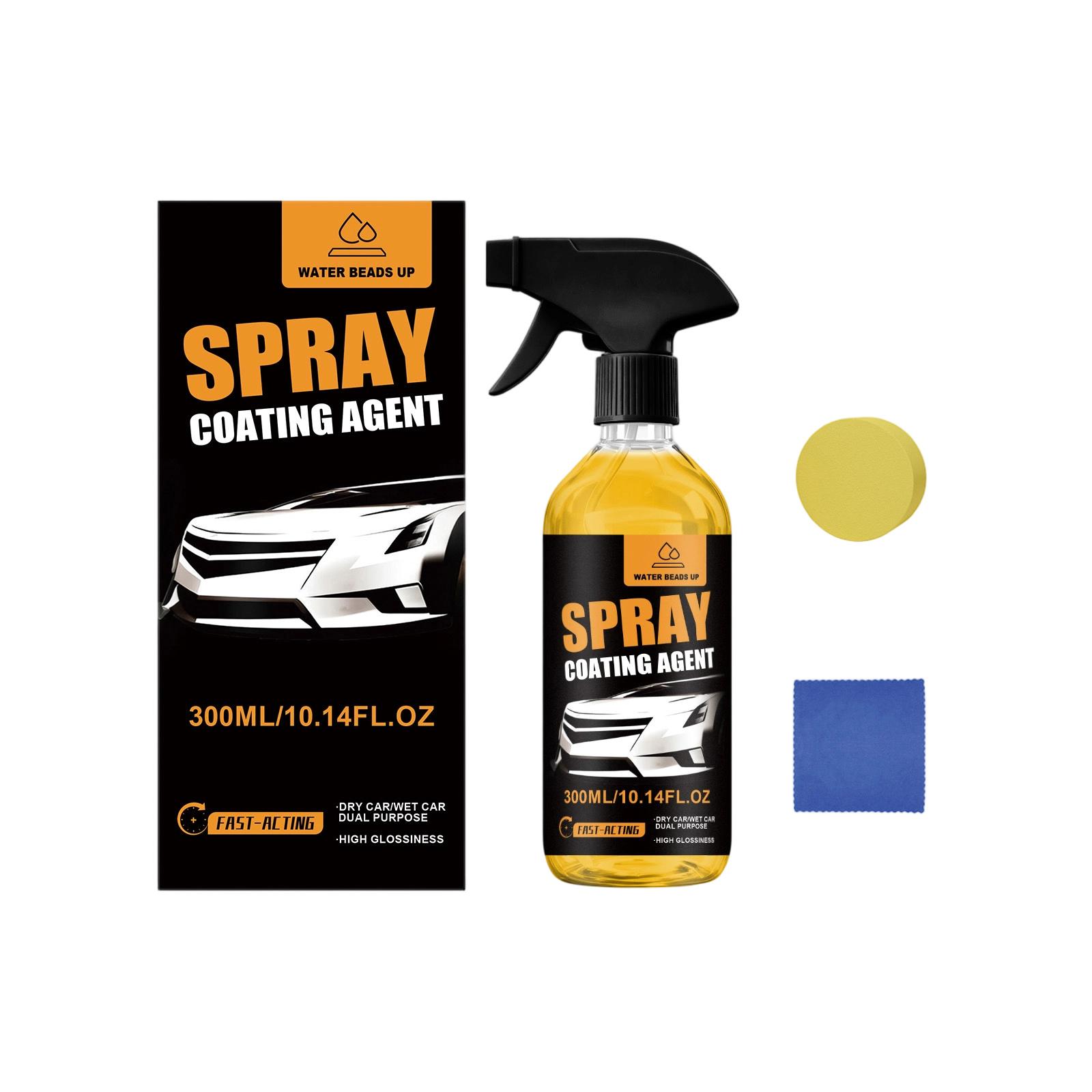 Spray Coating Agent Car Paint Care Spray Kit Suitable for Dry and Wet Cars Daily Maintenance Protection and Surface Treatment One Size
