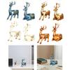 Cartoon Deer Statue Candy Dish Desktop Storage Tray Cute Decorative Figurine for