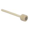 Wooden Bass Drum Sticks Wool Felt Head Durable Log Snare for Drum Percussion Instrument