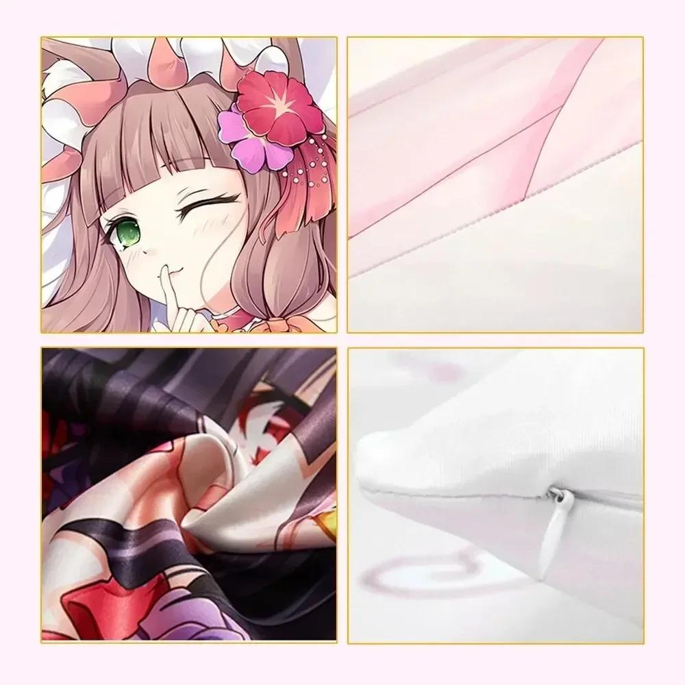 VTuber Shylily Dakimakura Anime Pouzdro na polštář pro celé tělo Waifu Povlak na polštář 2-stranný potisk Objímací obal na tělový polštář Otaku dárek