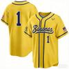Jersey de Beisebol Amarelo Famoso na Internet Tendência Impressão 3D Riscas Camisa da Equipa Banana Ball Esporte Viral Uniforme de Praia
