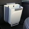 Wall Mounted Trash Bag Container 7L 11L Hanging Trash Can New Collapsible Trash Can  Home Use