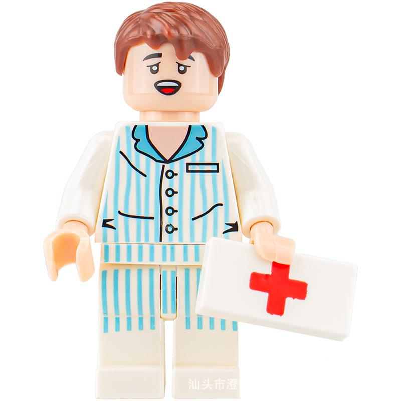 Ninja Warrior Superhero Military Doll Building Block Toy