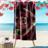 Gabriel Magalhaes Print Beach Towel, Large Soft Quick Dry Towel for Beach Camping Swimming