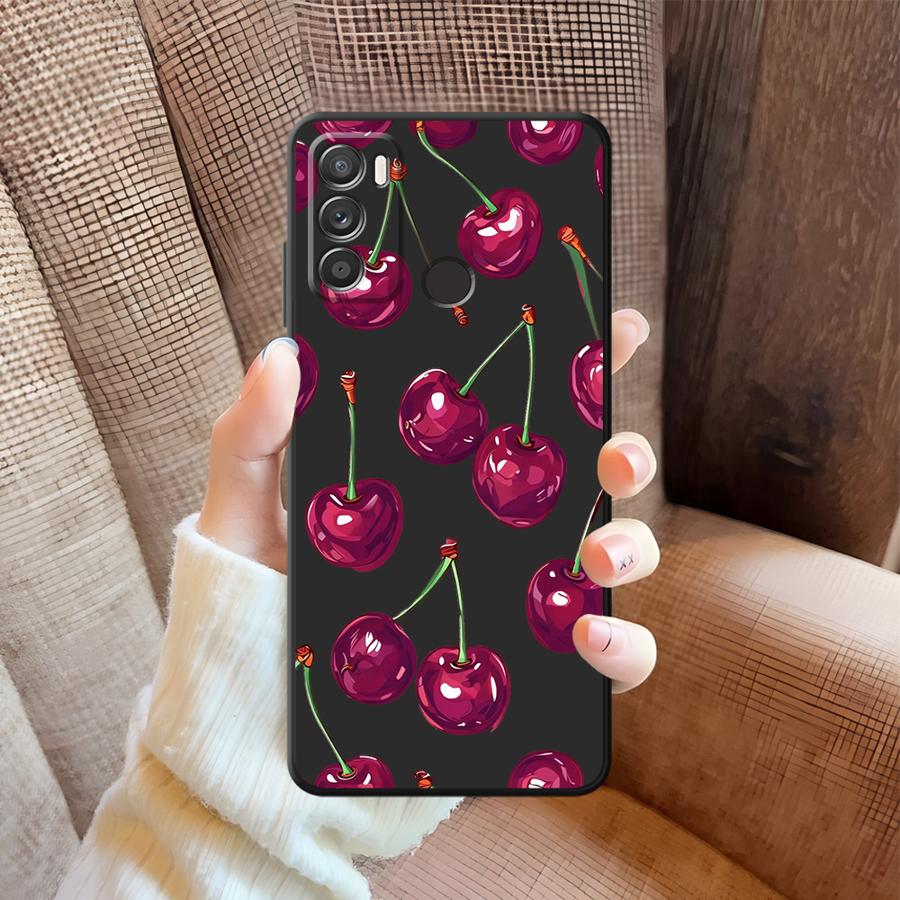 Fruit Cherry Phone Cover Case for Motorola Moto G60s G50 G22 Edge40 Edge 20 Pro 30 Lite G71 G53 G30 G52 G32 G51 G73