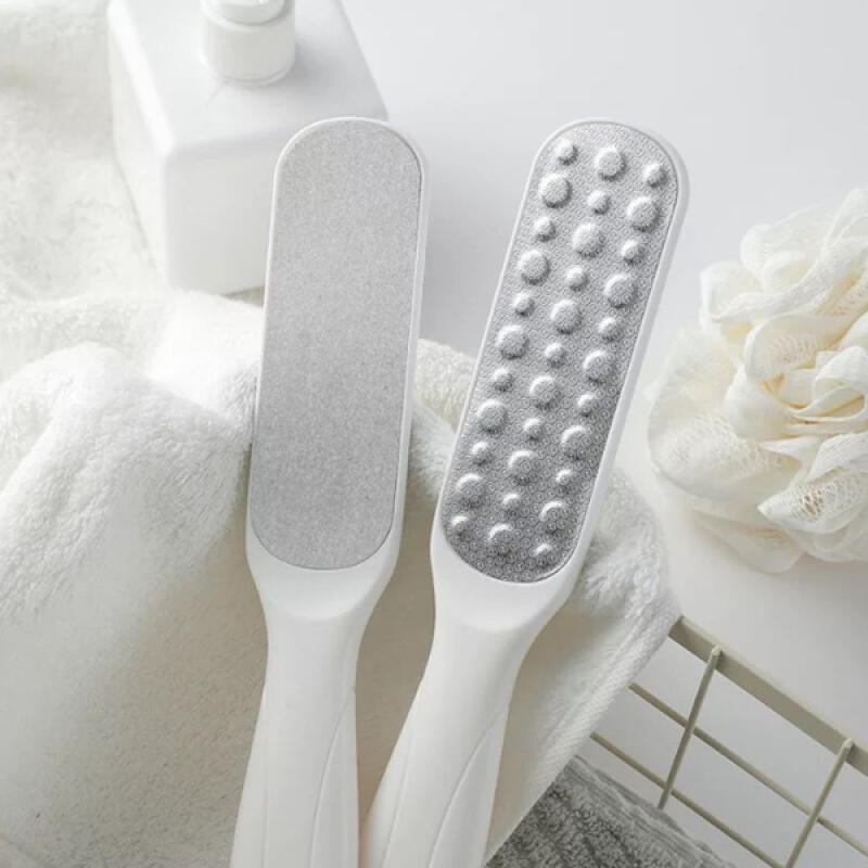 Clenny Double-Sided Callus Baby Foot Care Sole Callus Remover white