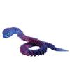3D Printed Snake Movable Joint Fidget Toy Figurine Simulation Snake Office Desktop Ornament Gifts Crafts Figurines Miniatures