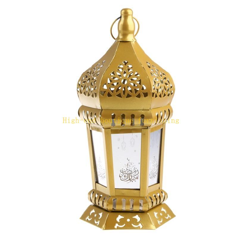 Ramadan Metal Candlestick Ramadan Floral Candlestick Hollow Out Candlestick
