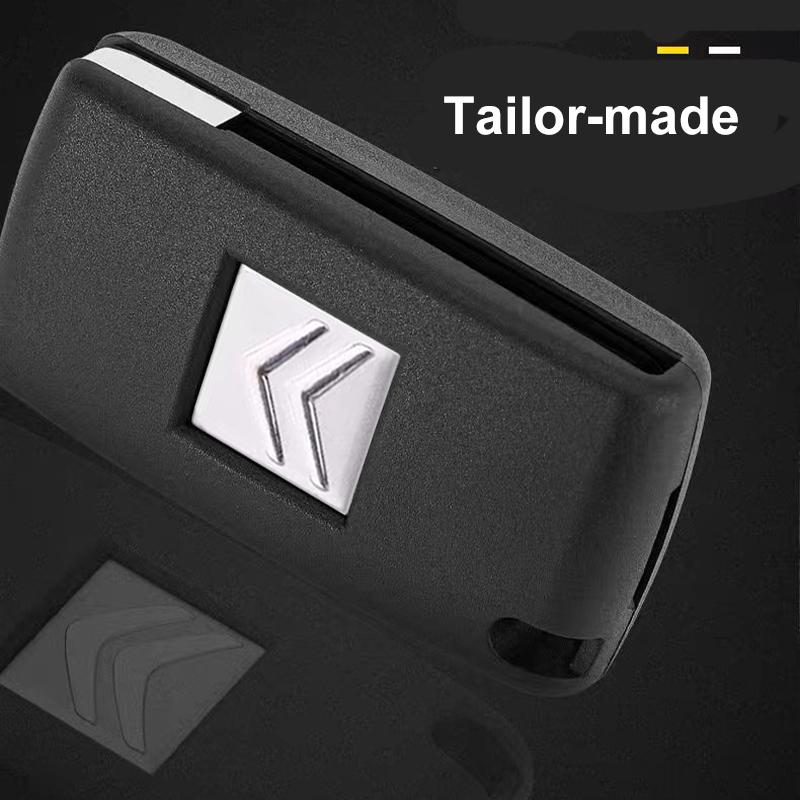 16mm Car Remote Key Stickers Badge Emblem Car Accessories For Citroen C4 C3 C2 C1 C5 C6 DS3 Berlingo Xsara Grand Picasso Jumper ama123