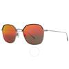 Maui Jim Moon Doggy Hawaii Lava Oval Unisex Sunglasses Rm874 02d