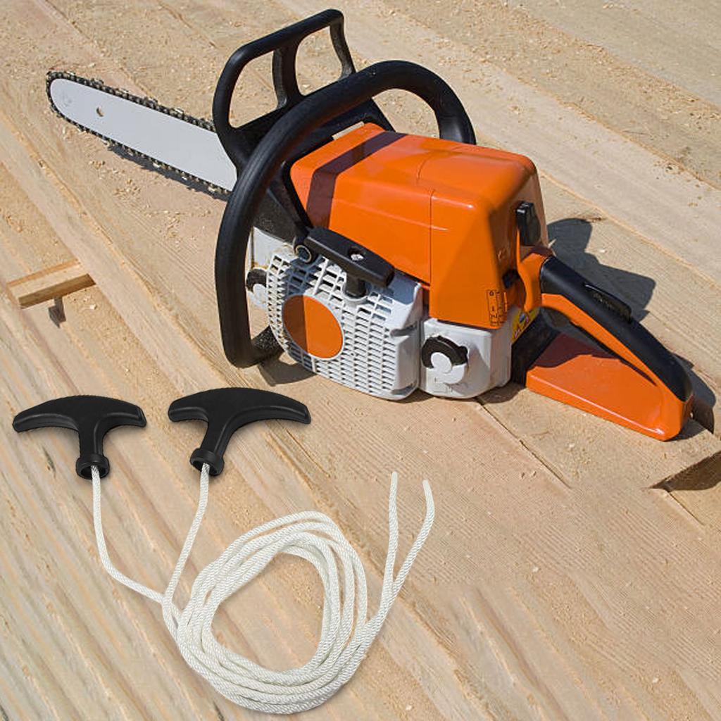 Rebound Pulley Starter 49cc Starter Garden Tools Approximately 950 Mm Quad Bike Accessory Comfortable Grip High Strength Rope