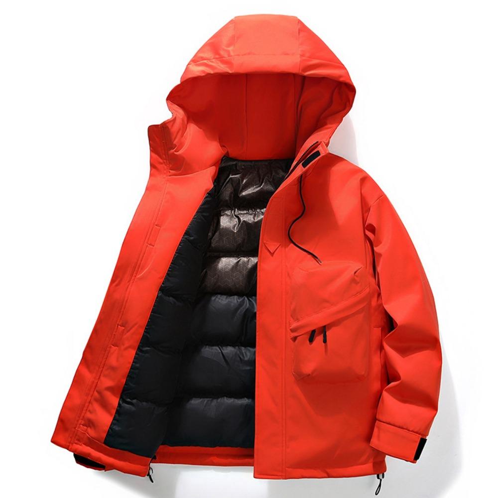 Thickened outdoor cotton-padded clothing fashion jacket cycling autumn and winter cotton-padded jacket men's jacket