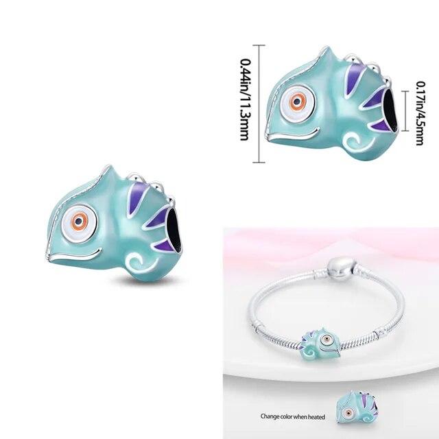 Charms Fit Original Bracelet Real S925 Sterling Silver Beads Luminou Pendants Firefly Ocean Series Dangle Fine Jewelry