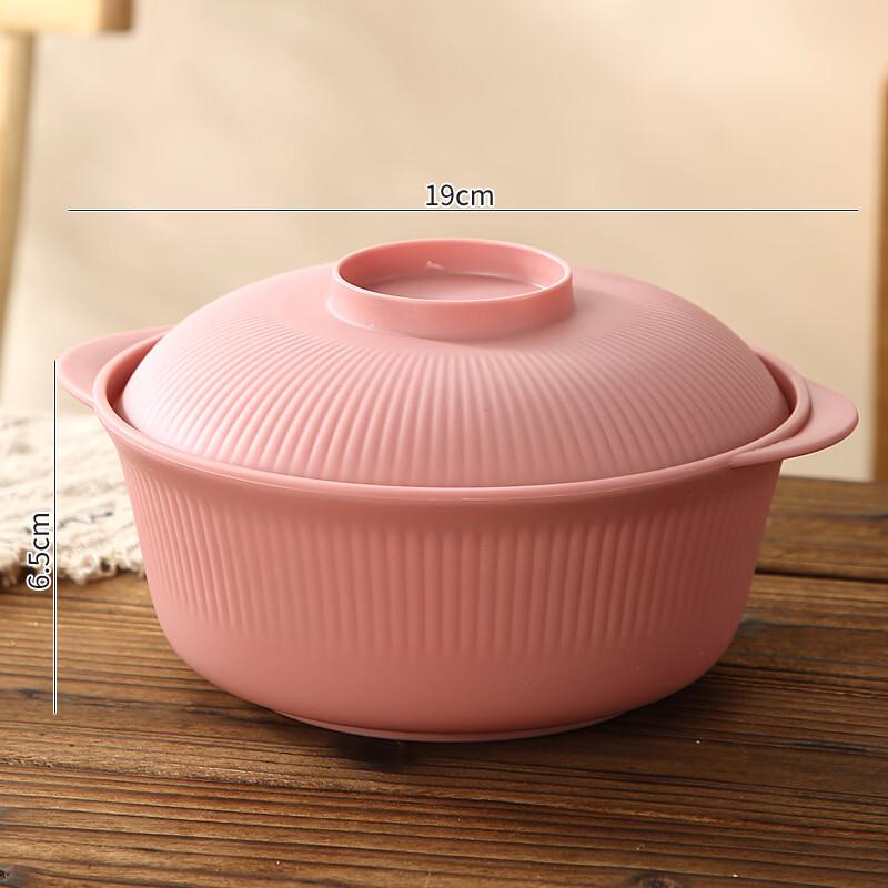 Thickened Imitation Porcelain Instant Noodle Bowl