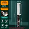 LIUZHANGYU Heavy-Duty Stainless Steel Vegetable Peeler & Slicer - Multi-Function Kitchen Tool with Straight Blade, Ergonomic Non-Slip Handle