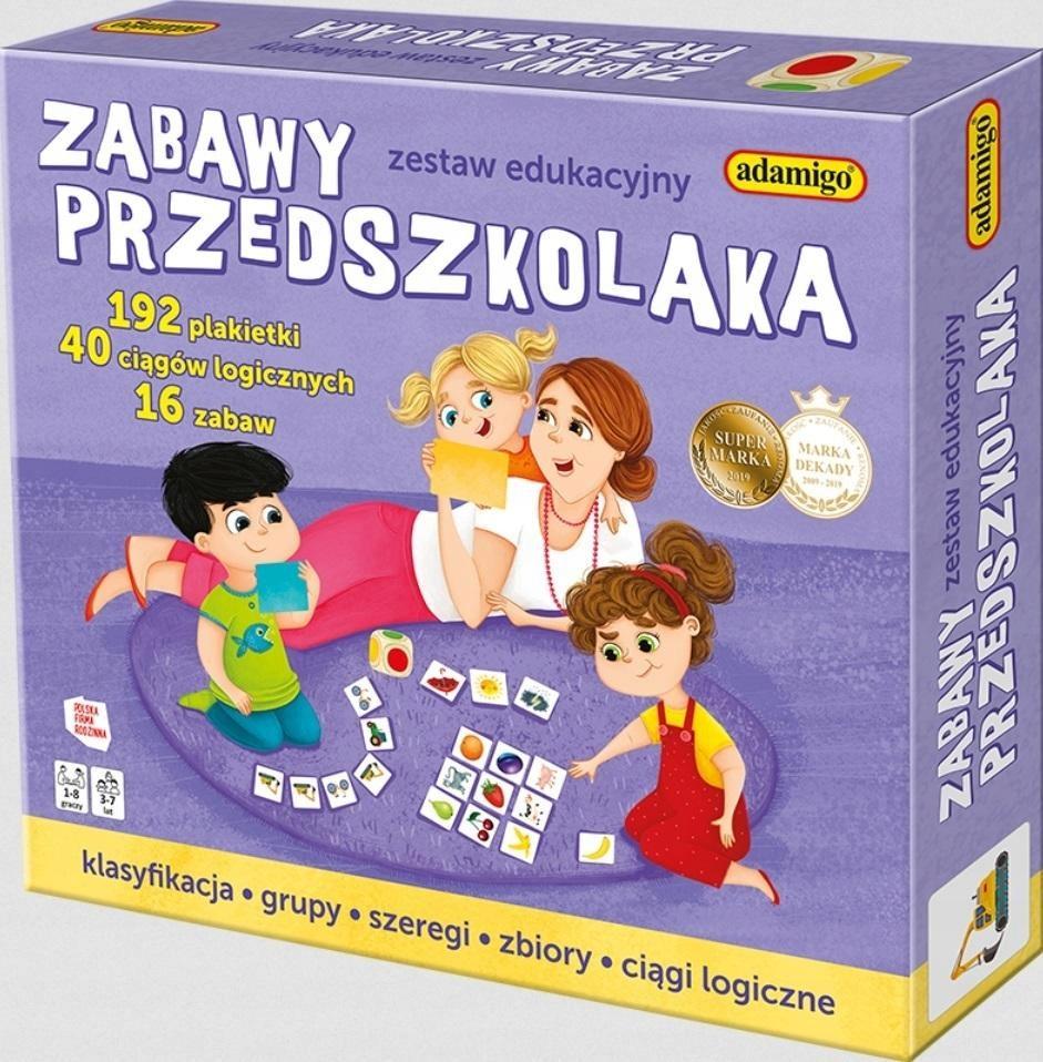 ZABAWY PRZEDSZKOLAKA ZESTAW EDUKACYJNY7578