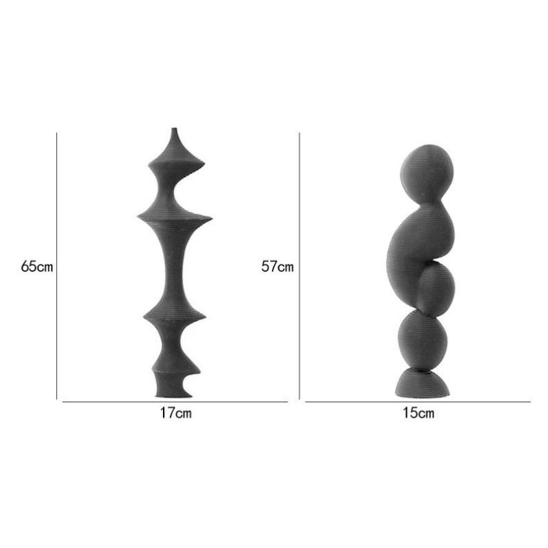 Modern Creative Figurines Decoration Minimalist Figurines Living Room Desktop Miniatures Ornament Home Decoration Accessories