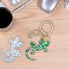 Flexible Pendant Mold Crafts Molds Wall Lizard Shape Keychain Mould Crafting Accessory Perfect Gift for Crafting Lover