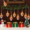 1pc Christmas Snow Globe String Lights 10/20 LEDs Clear Bulbs With Fairy Lights Battery Powered For Home Garden Indoor Decor