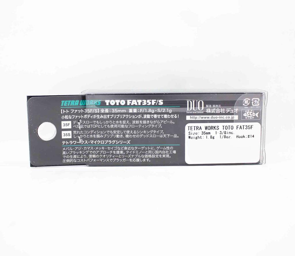 Duo Tetra Works Toto Fat 35F Floating Lure CCC0077 (0244)