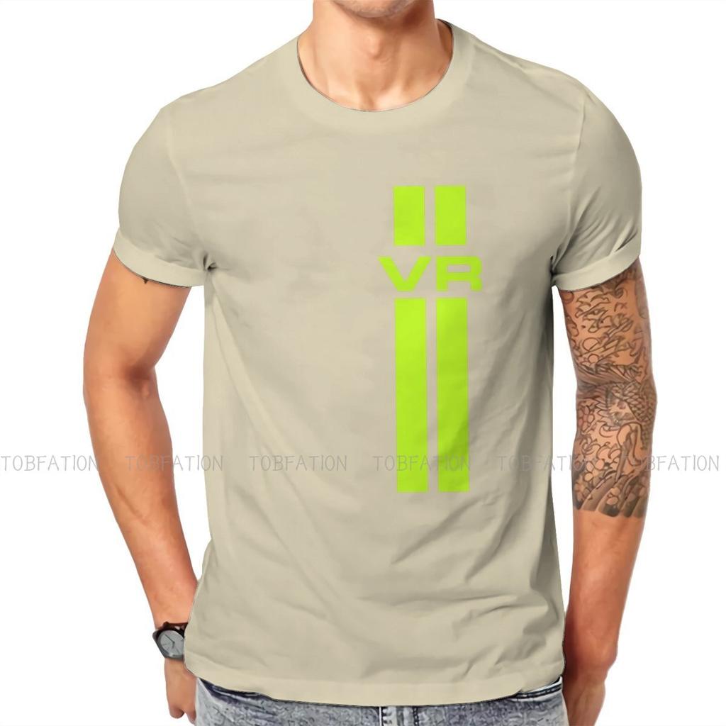 Moto Gp Rossi Vr Koszulka Klasyczny Graficzny Nastolatek Letnia Luźna Bawełniana Męskie Koszulki Harajuku Z Okrągłym Dekoltem Koszulka