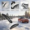 VORCOOL Abtau-Spatel Gefrierschrank Auto Kühlschrank Schneeschaufel Schneeschieber ABS Edelstahl Schneeschieber Schneeschieber Klein Leicht Auto