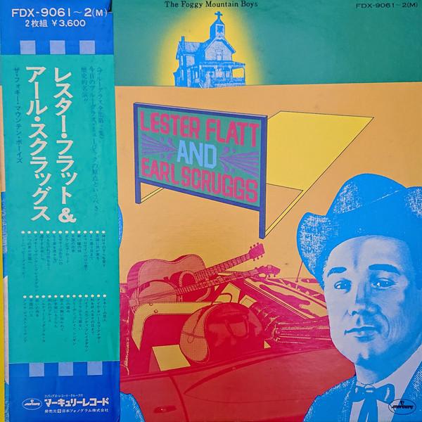 

LP Пластинка LESTER FLATT, EARL SCRUGGS - Foggy Mountain Boys FDX90612M MERCURY 1974 Япония Оби Кантри/Фолк Б/У