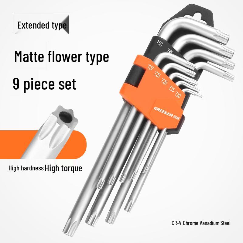 Hex Star T20-T30 Phillips Flower Screwdriver Set