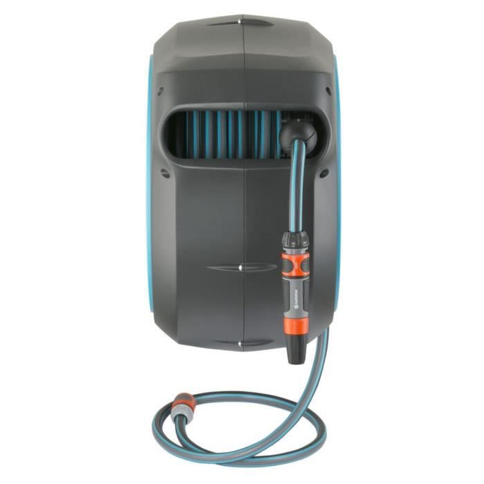 GARDENA RollUp L automatischer Wandspender – Länge 30 m – Ø13 mm – Komplettset – 5 Jahre Garantie