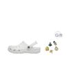 Crocs Classic Geometric Clog Unisex Clogs White 209563-100