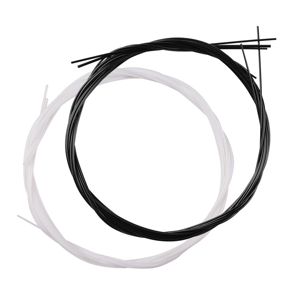 4pcs Set Nylon Ukulele Ukelele Uke Strings for 21 Inch Soprano 23 Inch Concert 26 Inch Tenor Ukuleles(.024 .026),