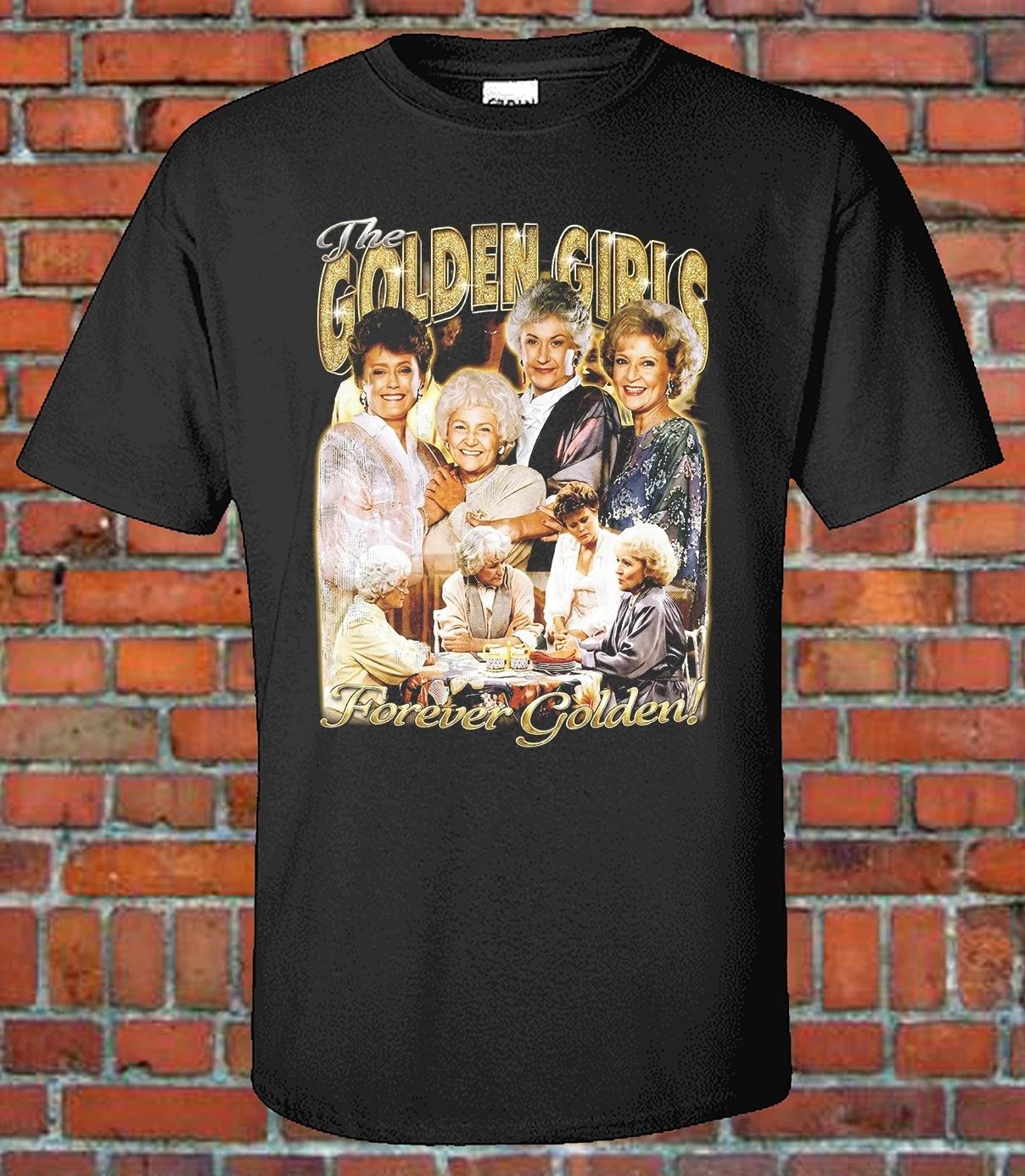Golden Girl Funny Tee - Bootleg Tee- Graphic T-Shirt M