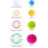 1Set DIY Handmade Wool Yarn Ball Weaving Making Tool, Manual Knitting Ball Maker Tool Kit, suitable for Crochet Round Yarn Balls