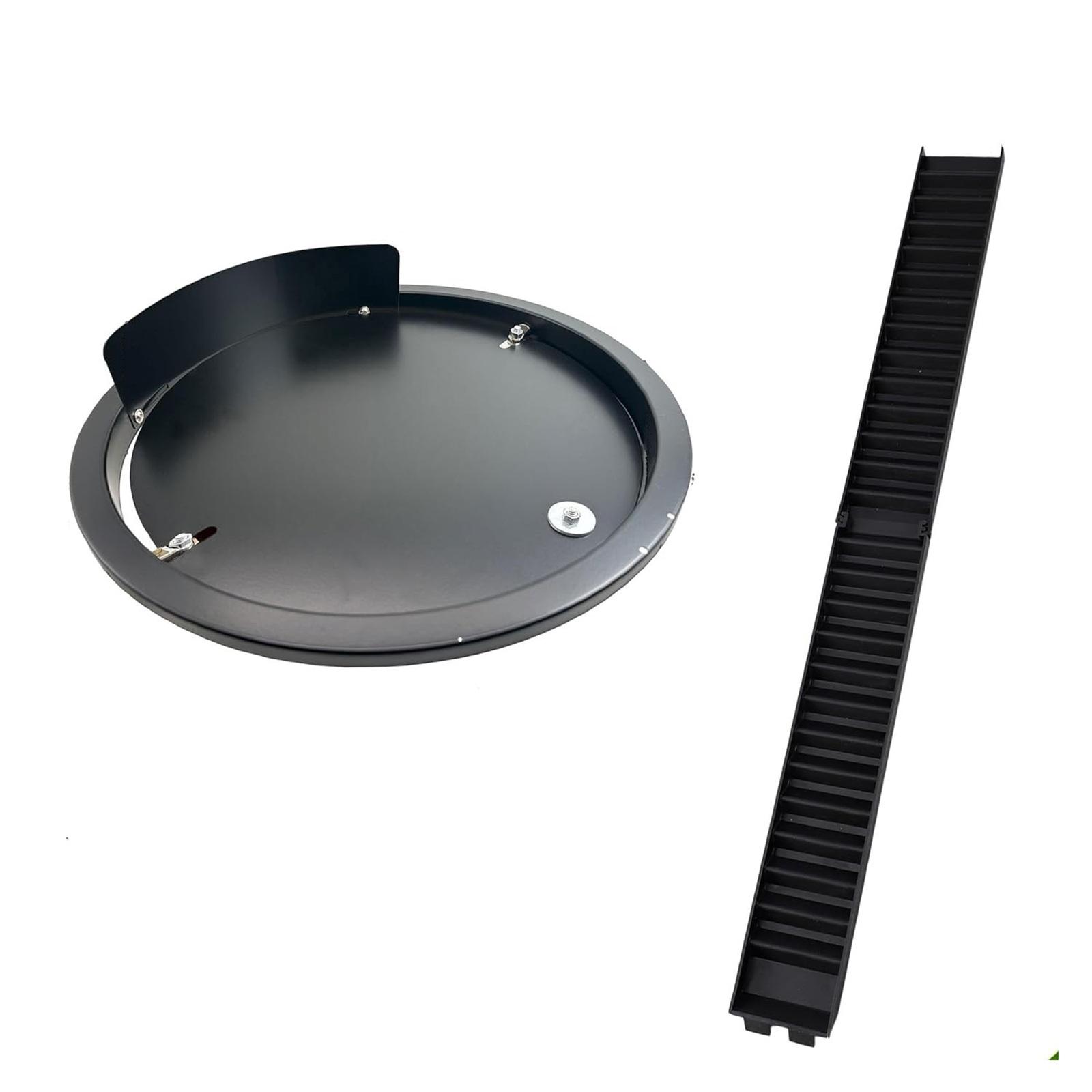 

Крышка ведра Мышеловка Металлическая крышка для 5-галлонного ведра, Прочный металлический материал, который нельзя перегрызть, Для использования в помещении и на улице, One Size