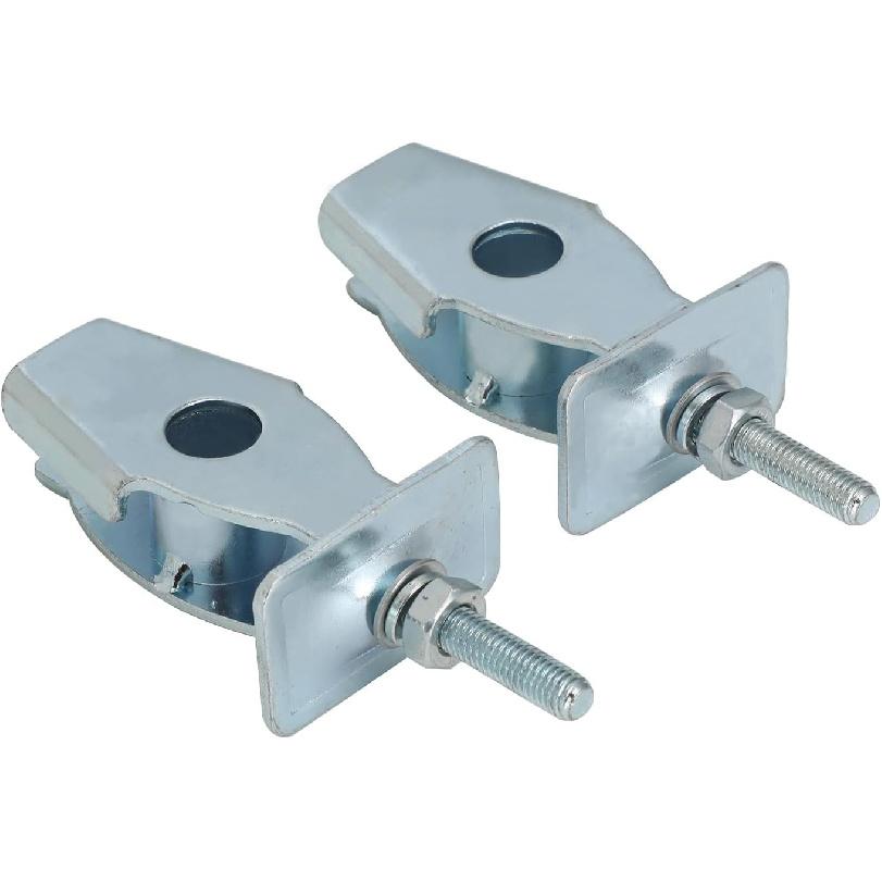 Motorrad Kettenspanner Einstellschraube für Hawk 250, Aluminium Kettenschwingenachse Einstellblock für Hawk 250cc -Silber