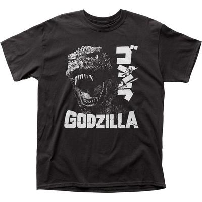 Godzilla Scream Mens T Shirt Cult Classic Monster Movie Tee New Black