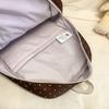 New Polka Dot Bow Girls Backpack Large-capacity Anti-theft Student Schoolbag Nylon Multi-compartment Travel Computer Backpack