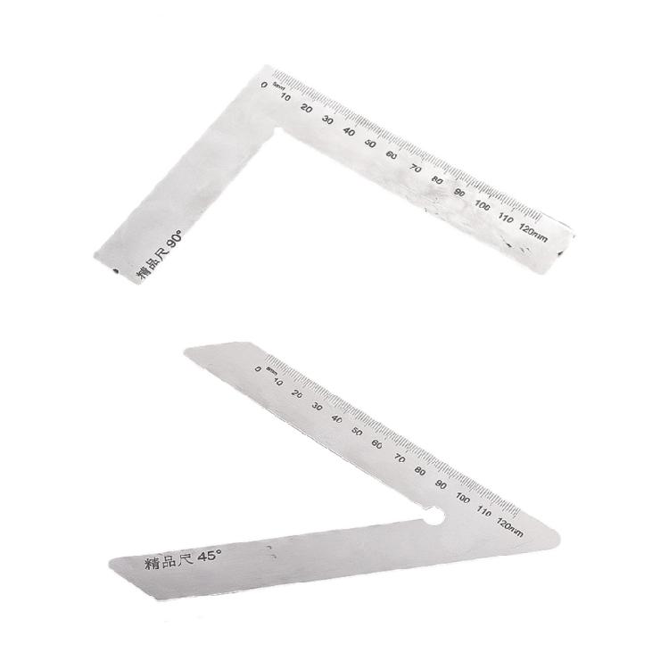 Точные Угловые Измерители из Нержавеющей Стали С Четкой Разметкой Для Столярных Работ, Металлообработки, Технических Чертежных Задач 1