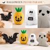 Plush Bat Stuffed Animal Soft Toy Decorative Pillow for Home Bedroom Living Room Halloween Themed Soft Plush Toy Gift for Kids and Adults