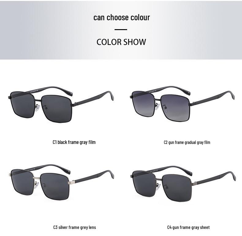2026 Stylish Square Men's & Women's Sunglasses with UV Protection, High-End Feel