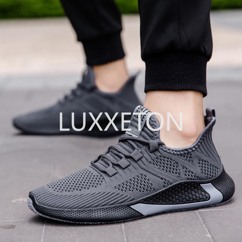 Men Mesh Breathable Vulcanized Shoes Spring and Autumn New Casual Mesh Breathable Running Comfortable and  Men Sports Shoes