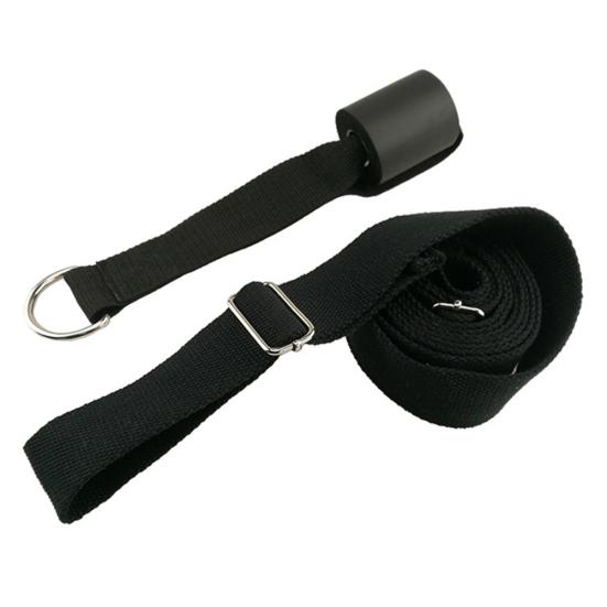 Dance Ballet Gymnastics Door Strap Leg Stretcher Flexibility Training Exerciser чёрный