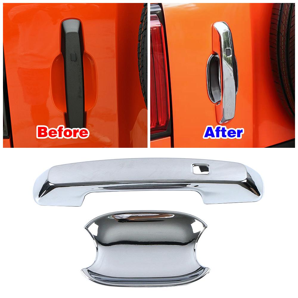 Für GWM Tank 300 2024 2024 Chrom Türgriff Tankdeckel Rückspiegel Scheibenwischer Nebelscheinwerfer Scheinwerfer Rücklicht Rahmen Abdeckung Zierleiste
