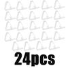 6/12/24pcs Clear Tablecloth Clips Plastic Windproof For Home Kitchen Restaurant Table Weddings Birthdays Tablecloth Accessory