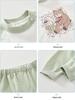 Reading Bear A-Grade Cotton Baby Pullover & Bottom Set - Boys & Girls Infant Base Layer 