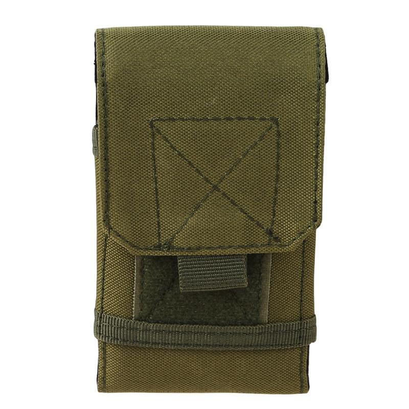 Outdoor Camping Hiking Tactical Bag Army Camo Camouflage Bag Hook Loop Belt Mobile Case Waist Back Pack Jogging Running Bag